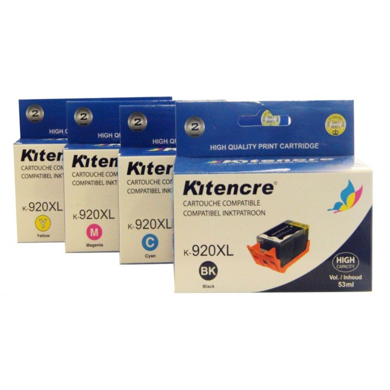 Lot De 2 Cartouches HP 920XL – Noir Et Magenta – Originales Et Neuves