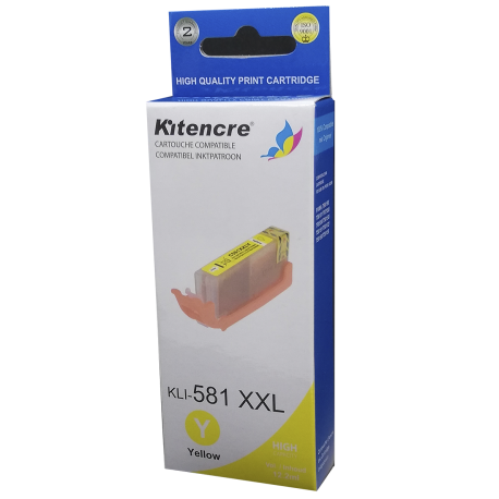 Cartouche d'encre CLI-581XXL Y Cartouche d'encre CLI-581XXL Y