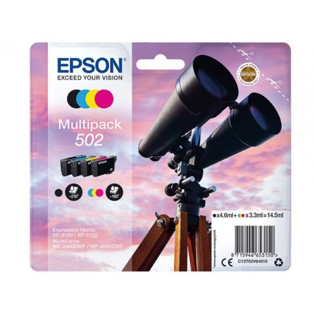 Inktpatronen Pack Epson 502 Inktpatronen Pack Epson 502