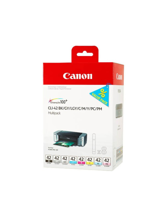 Canon CLI-42 - Pack de 8 couleurs